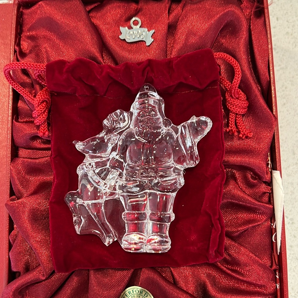 St. Nicholas, 1st ed, 2006 Ornament  from Waterford Crystal Irish